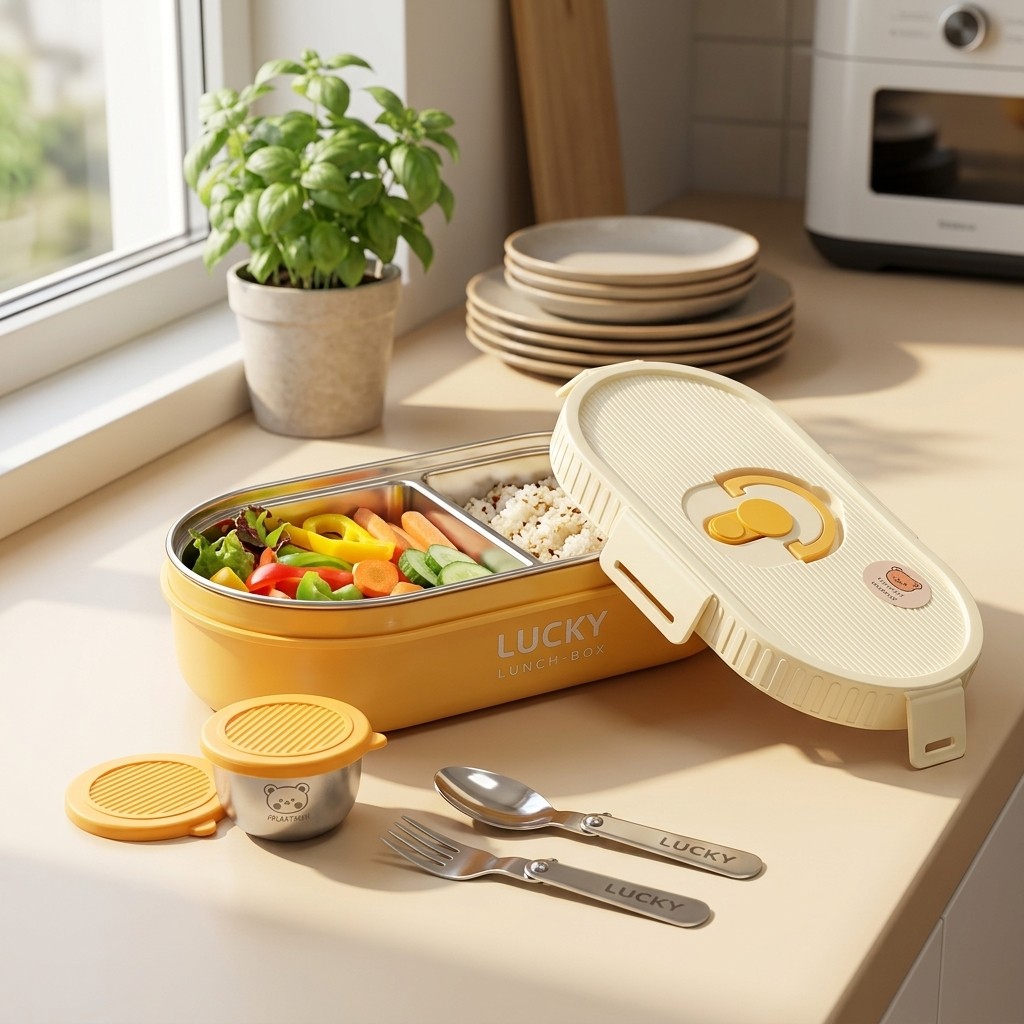 Meal Prep Meal Ideas - Microwave Safe 304 Stainless Steel Lunch