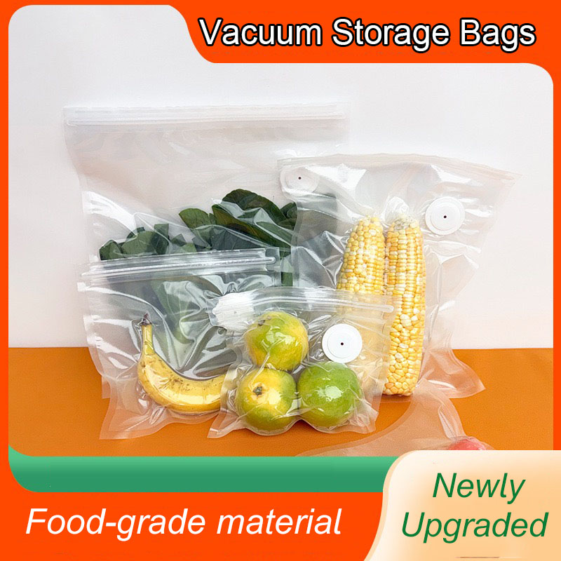 Meal Prep Vacuum Sealer - New Reusable Air Vacuum Storage Bags