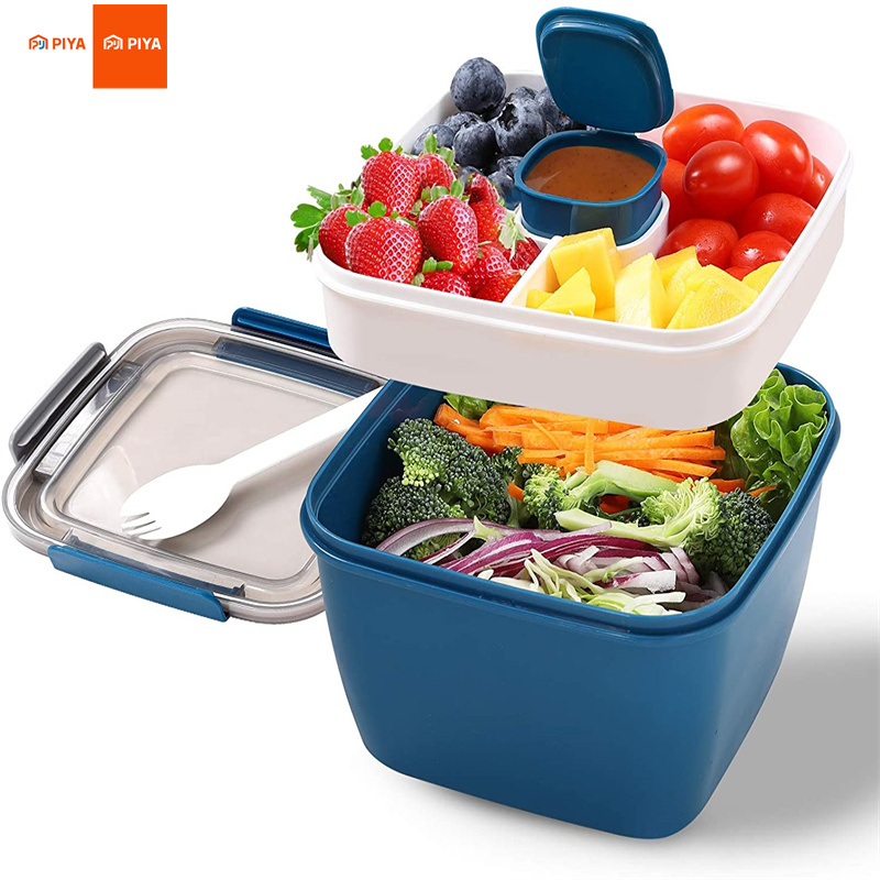 Portable Salad Lunch Container - Salad Container Jar ulasan dan harga