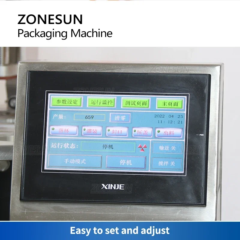 ZONESUN  Automatic Cup Feeding - Sauce Dipping Cup ulasan dan harga
