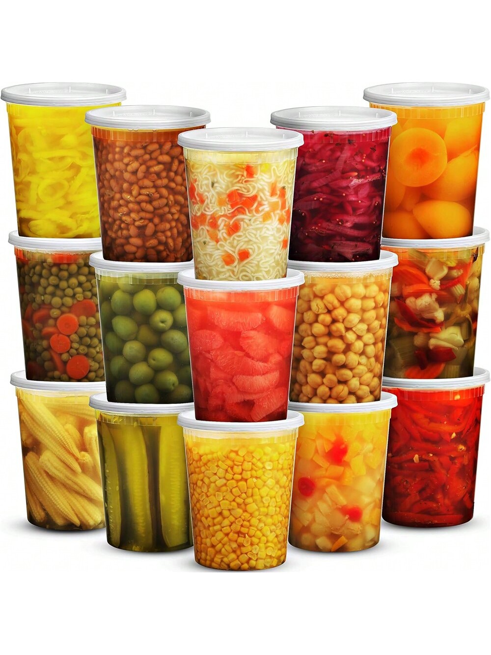 24Pack 32oz Deli Containers wi - Meal Prep Ideas ulasan dan harga