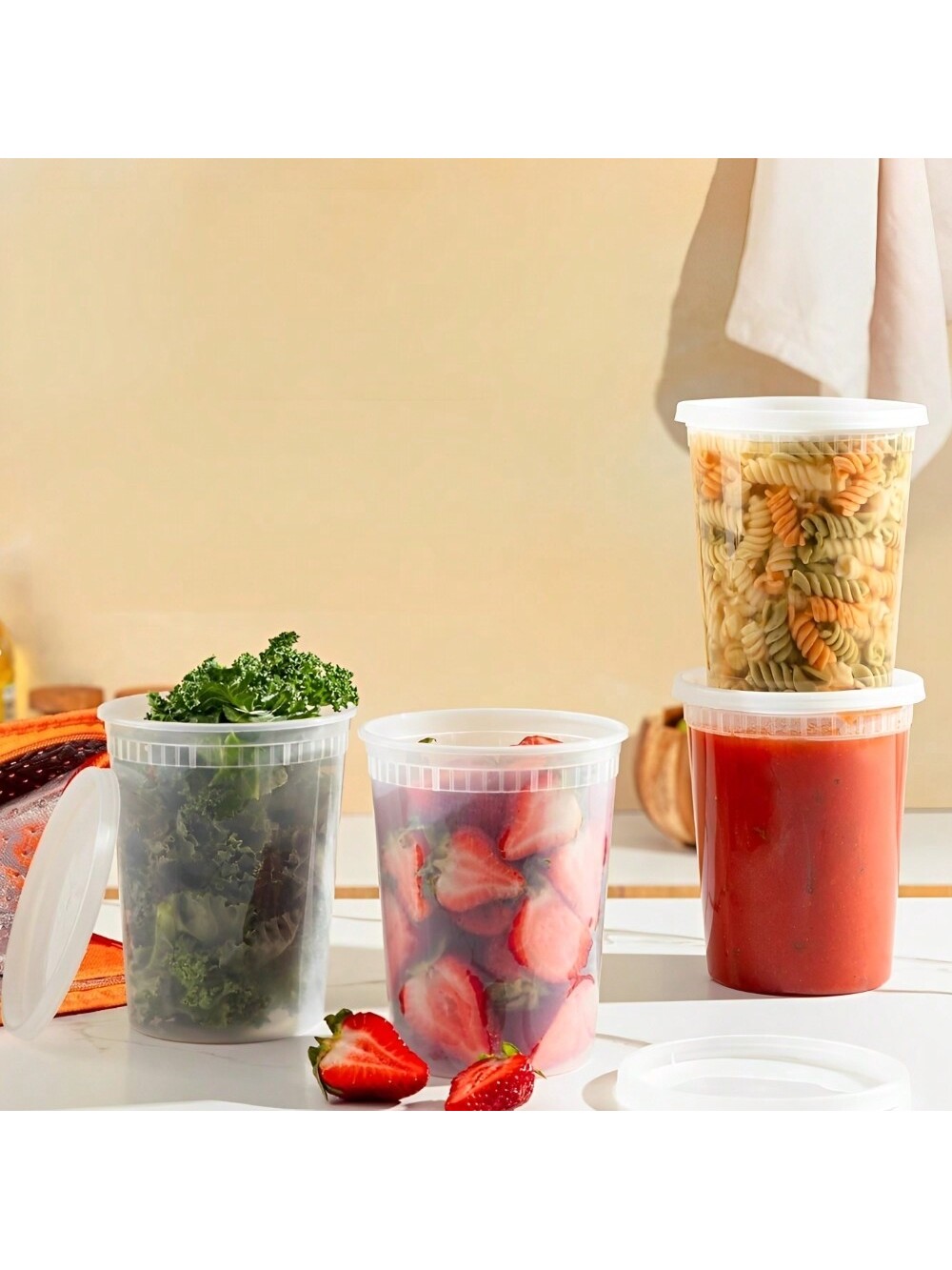 24Pack 32oz Deli Containers wi - Meal Prep Ideas ulasan dan harga