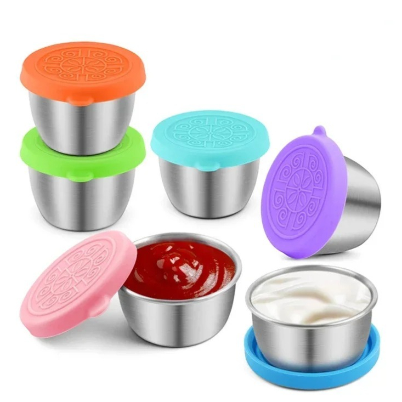 6PC/Set 304 Stainless Steel Di - Sauce Dipping Cup ulasan dan harga