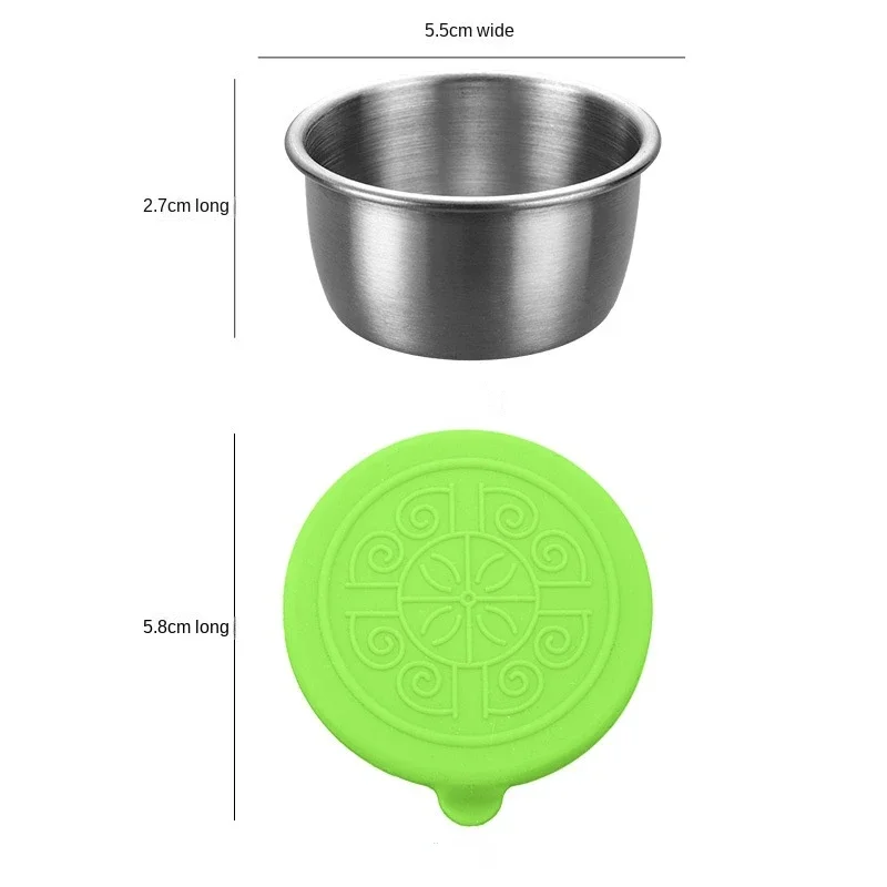 6PC/Set 304 Stainless Steel Di - Sauce Dipping Cup ulasan dan harga