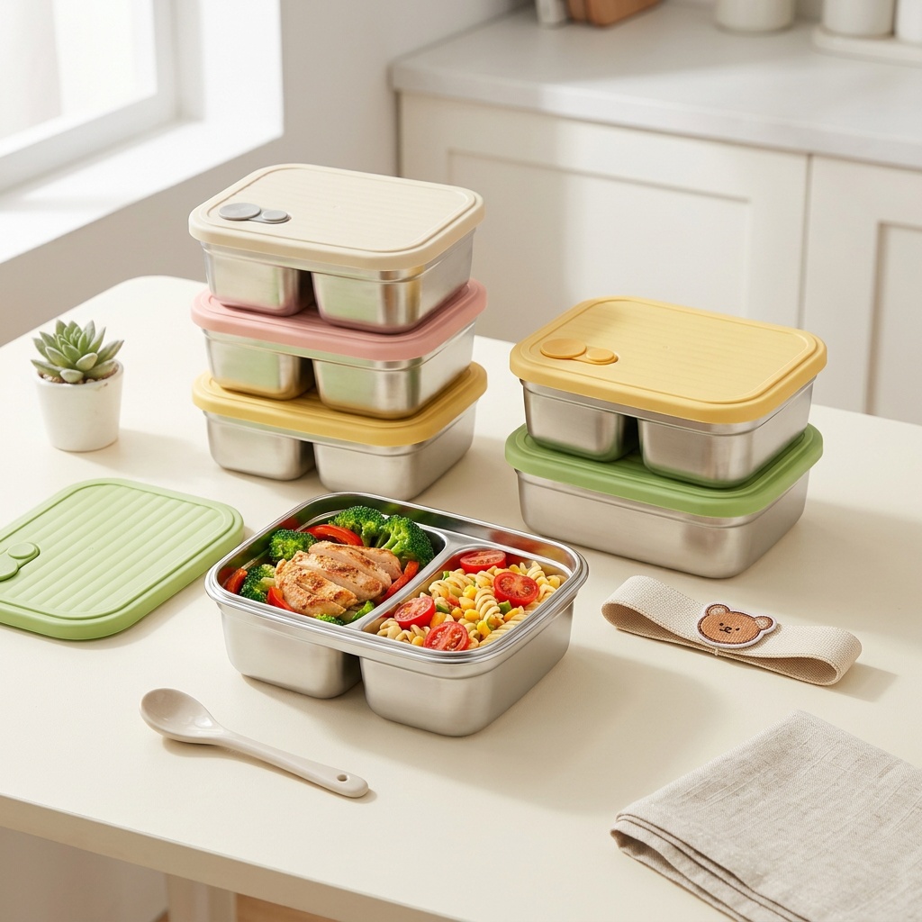 Microwave Safe 304 Stainless S - Meal Prep Meal Ideas ulasan dan harga