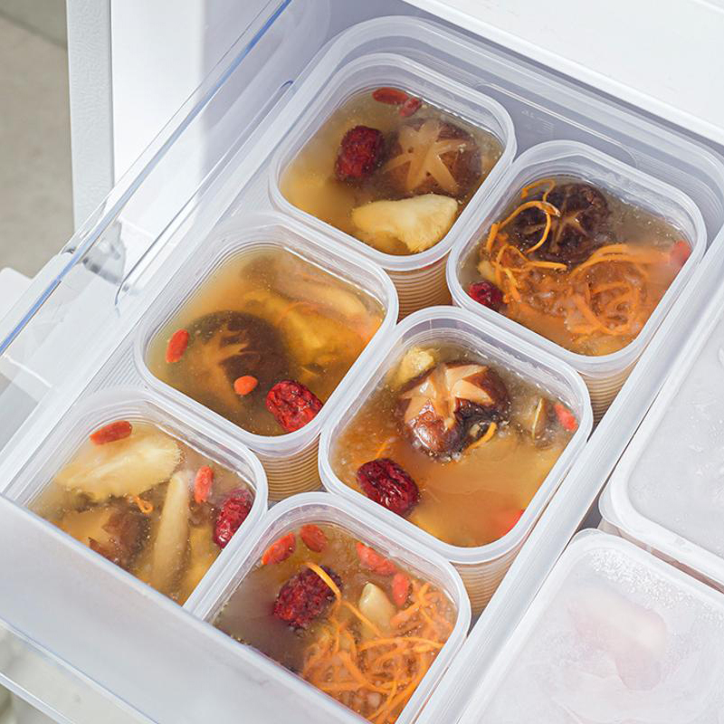 6-Grids Food Storage Container - Spice Jar Labels ulasan dan harga