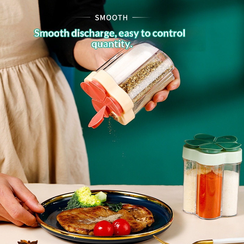 1PC 5-Compartment Flip Spice J - Spice Jar Labels ulasan dan harga