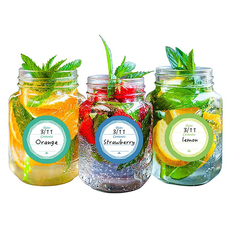 Spice Label Stickers Round Can - Spice Jar Labels ulasan dan harga