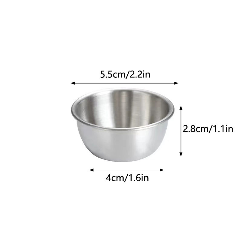 △ 304 Stainless Steel Small Se - Sauce Dipping Cup ulasan dan harga