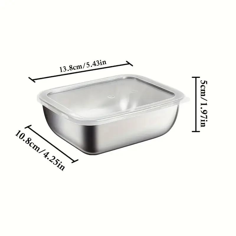 5-Piece Stainless Steel Food S - Meal Prep Ideas ulasan dan harga