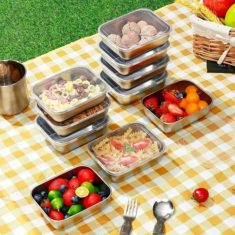 5-Piece Stainless Steel Food S - Meal Prep Ideas ulasan dan harga