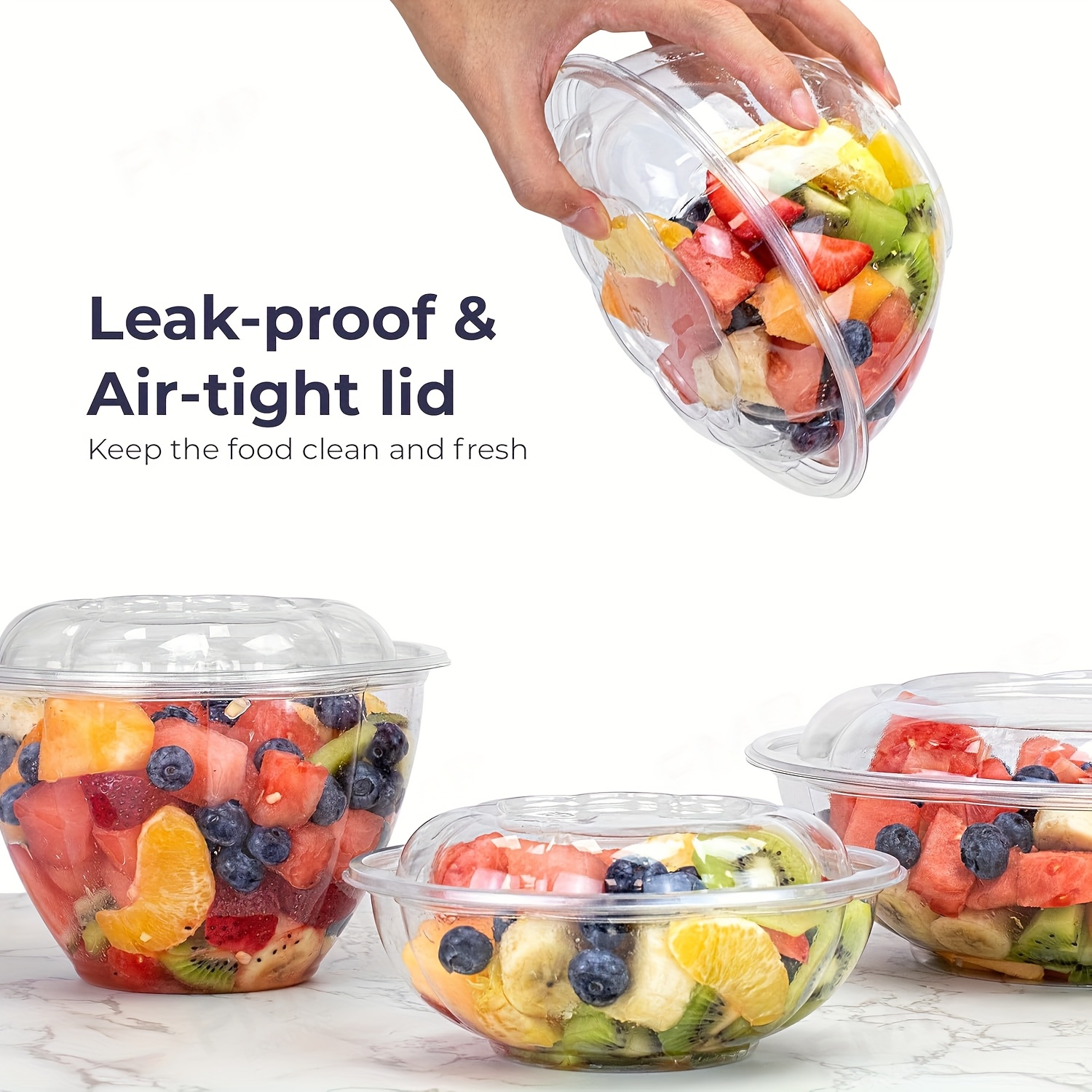 50‑pack 32‑ounce clear plastic - Meal Prep Quinoa ulasan dan harga