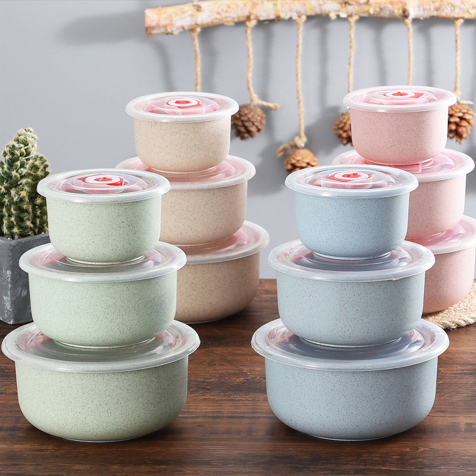 3pcs Food Storage Containers B - Meal Prep Ideas ulasan dan harga