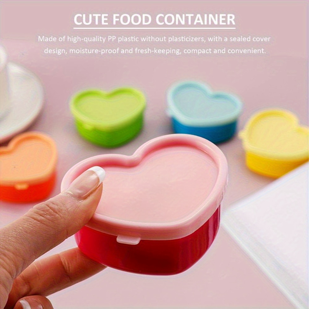 5PCS Mini Lunch Box Condiment  - Salad Container Jar ulasan dan harga
