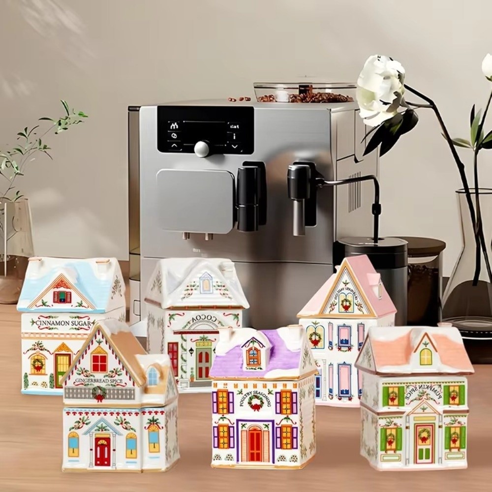 Gifts Cute Holiday Village Spi - Spice Jar Labels ulasan dan harga