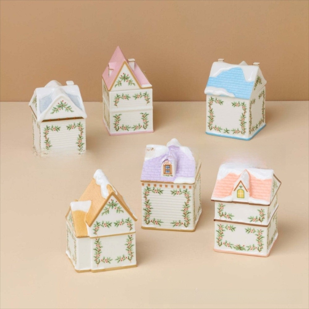 Gifts Cute Holiday Village Spi - Spice Jar Labels ulasan dan harga