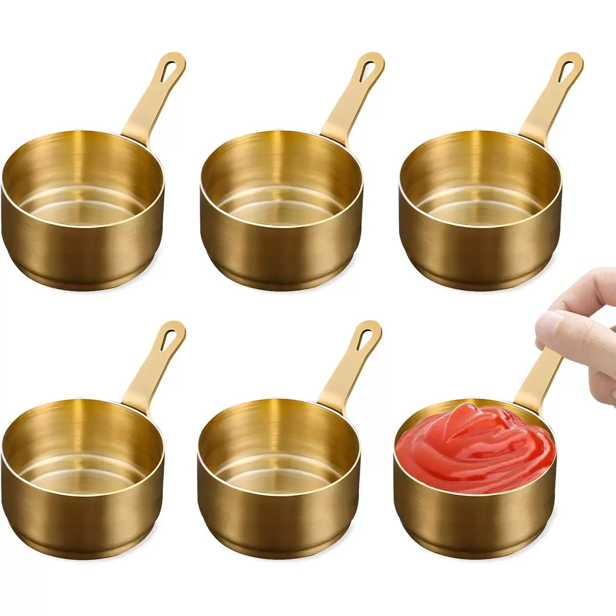 Mini Stainless Steel Sauce Cup - Sauce Dipping Cup ulasan dan harga