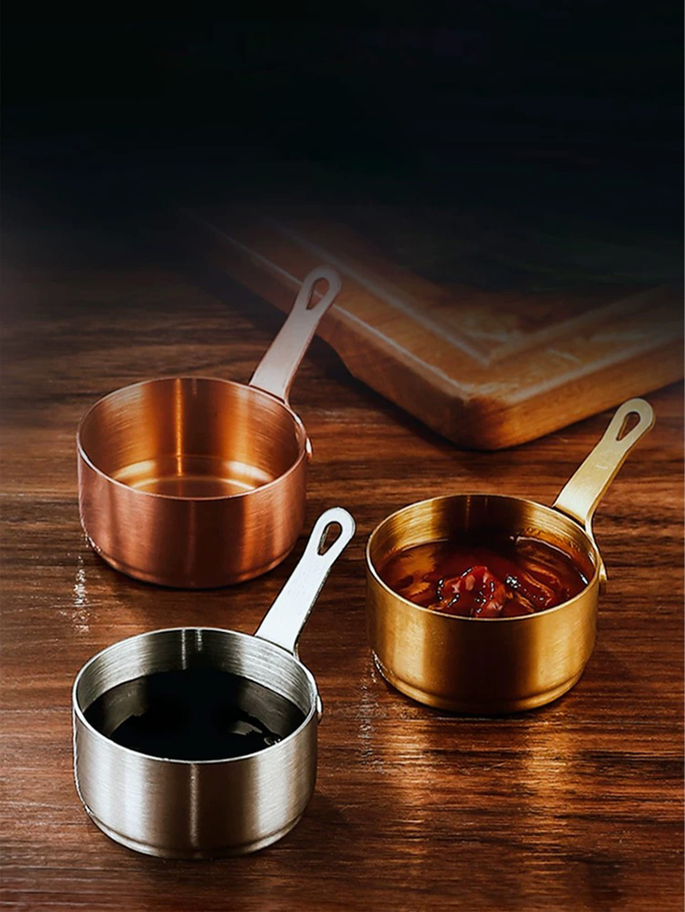 Mini Stainless Steel Sauce Cup - Sauce Dipping Cup ulasan dan harga