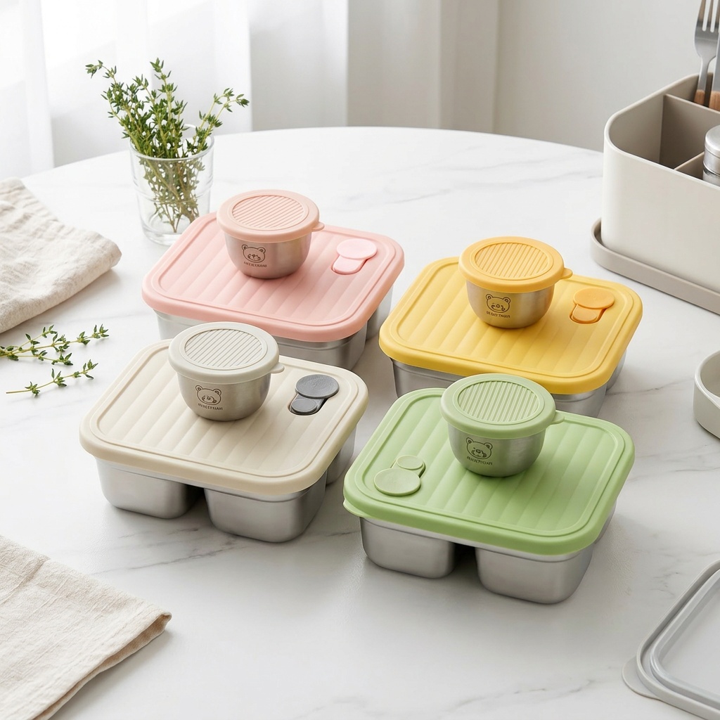 304 Stainless Steel Bento Lunc - Meal Prep Meal Ideas ulasan dan harga