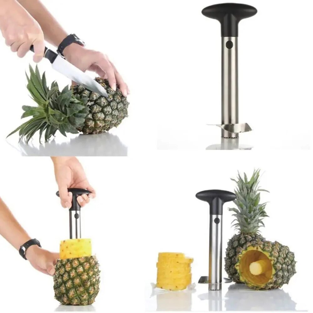 Spot Stainless Steel Pineapple - Pineapple Corer Slicer ulasan dan harga