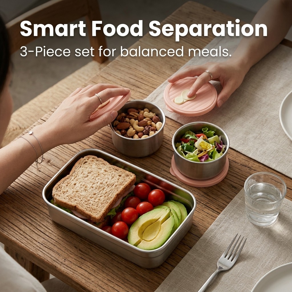Bento Lunch Box Set Microwave  - Meal Prep Meal Ideas ulasan dan harga