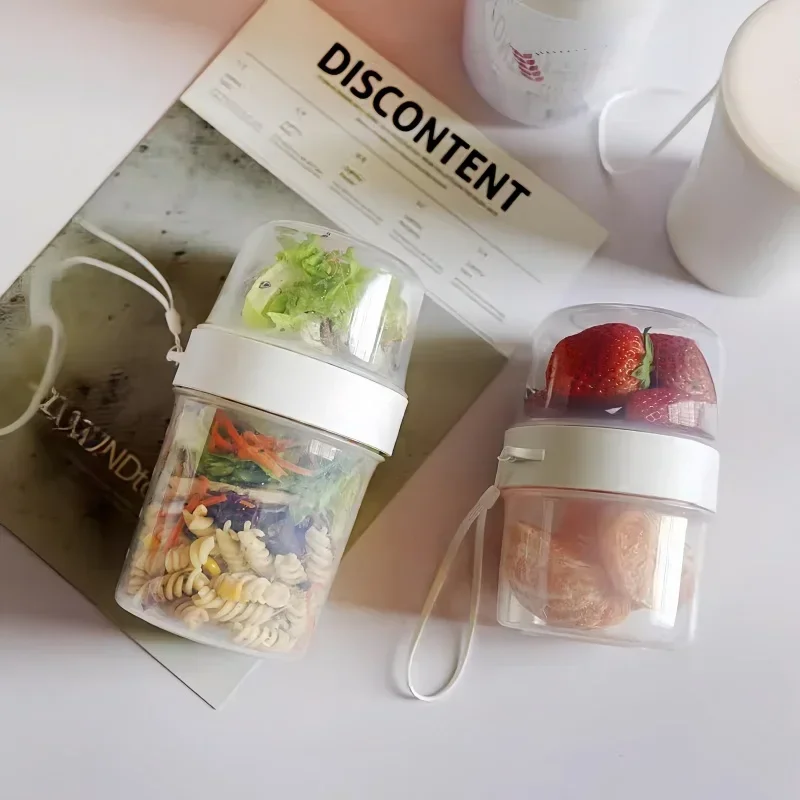 Breakfast Oatmeal Cereal Nut Y - Salad Container Jar ulasan dan harga