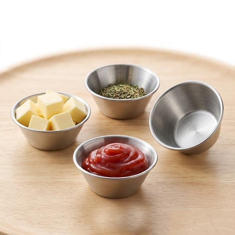 NEW 65ML Small Round Cake Cup  - Sauce Dipping Cup ulasan dan harga