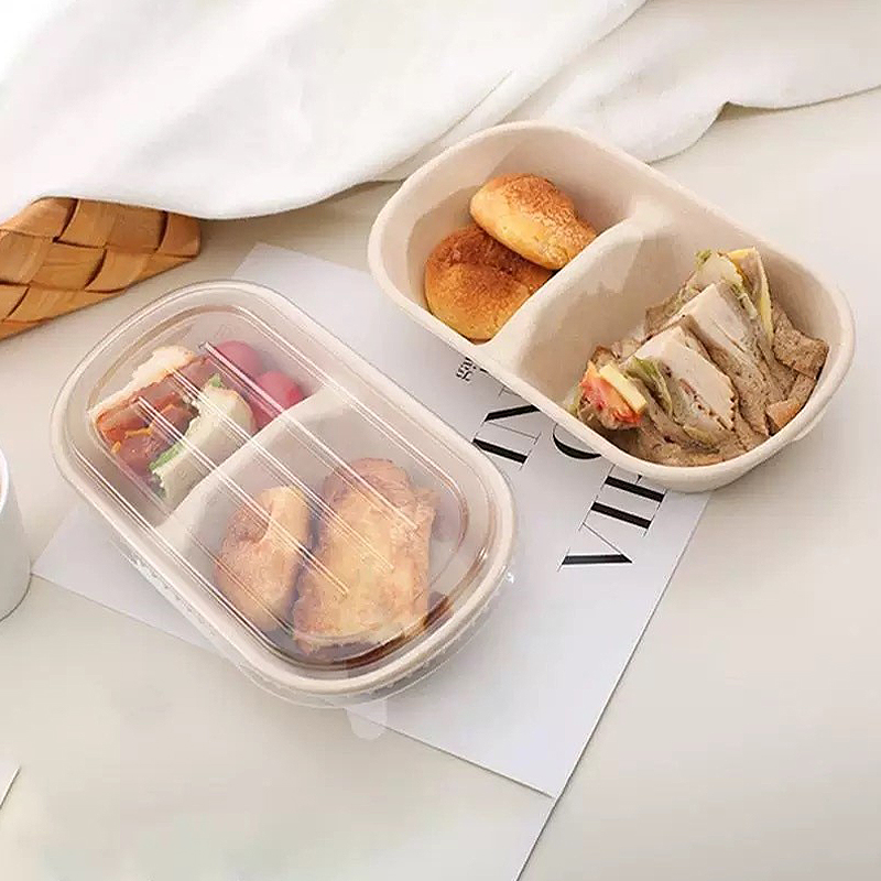 10/50PCS Disposable Takeaway B - Salad Container Jar ulasan dan harga