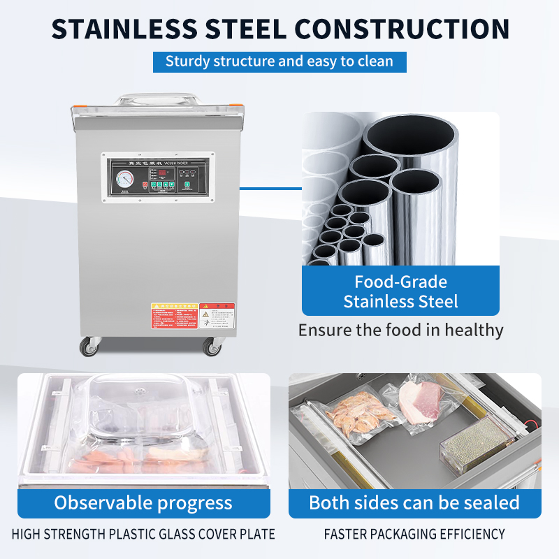 DZ-500  Vertical Single Chambe - Meal Prep Vacuum Sealer ulasan dan harga