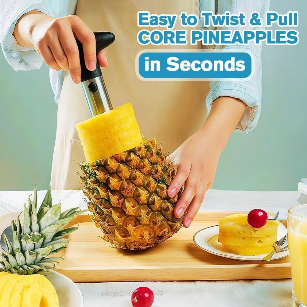 Stainless Steel Pineapple Core - Pineapple Corer Slicer ulasan dan harga