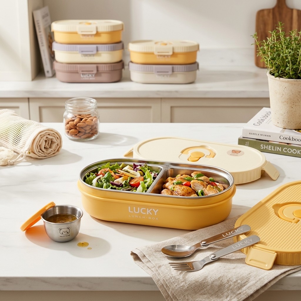 Microwave Safe 304 Stainless S - Meal Prep Meal Ideas ulasan dan harga