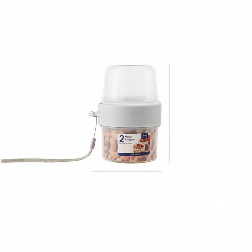 Portable Dual Layer Food Stora - Meal Prep Yogurt Bowl ulasan dan harga