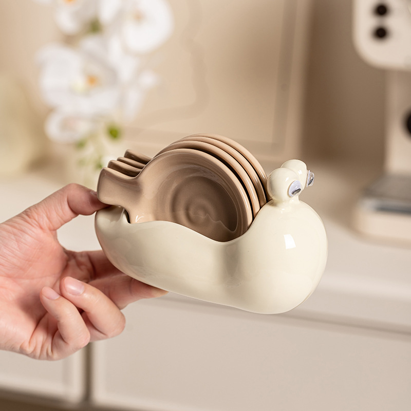Snail Ceramic Small Dish House - Sauce Dipping Cup ulasan dan harga