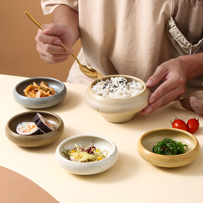 Japanese Retro Ceramic Snack D - Sauce Dipping Cup ulasan dan harga