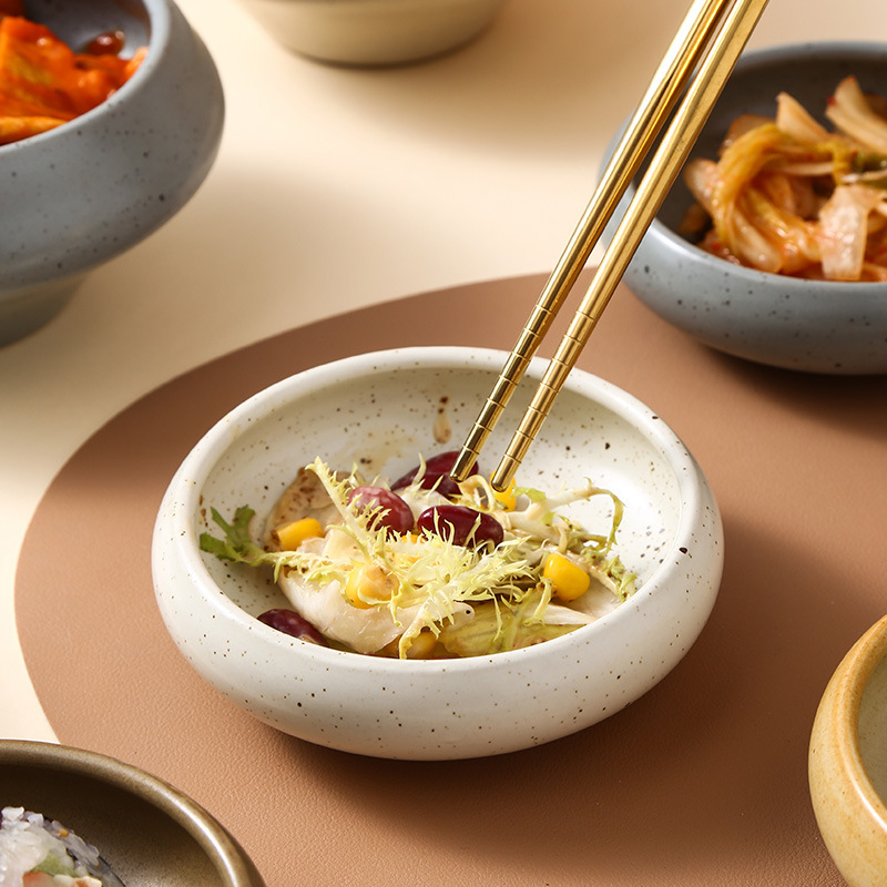 Japanese Retro Ceramic Snack D - Sauce Dipping Cup ulasan dan harga