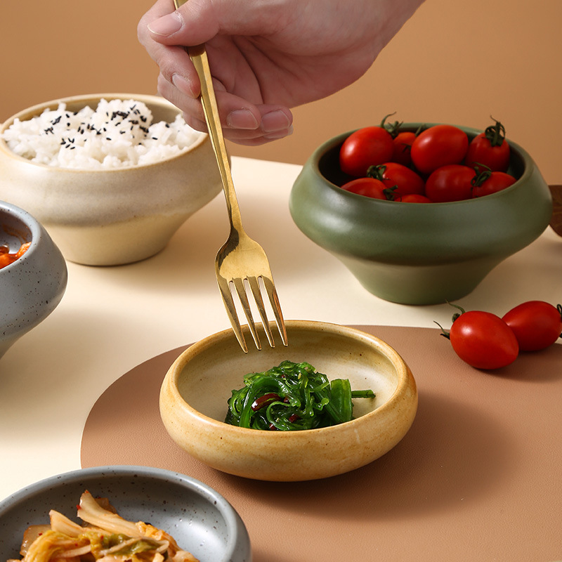 Japanese Retro Ceramic Snack D - Sauce Dipping Cup ulasan dan harga