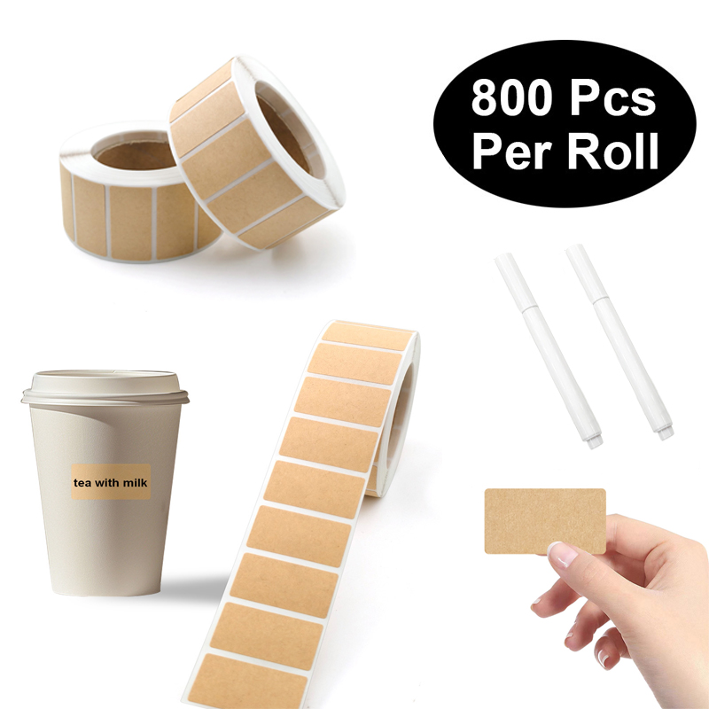 120/800PCS Spice Sticker with  - Spice Jar Labels ulasan dan harga