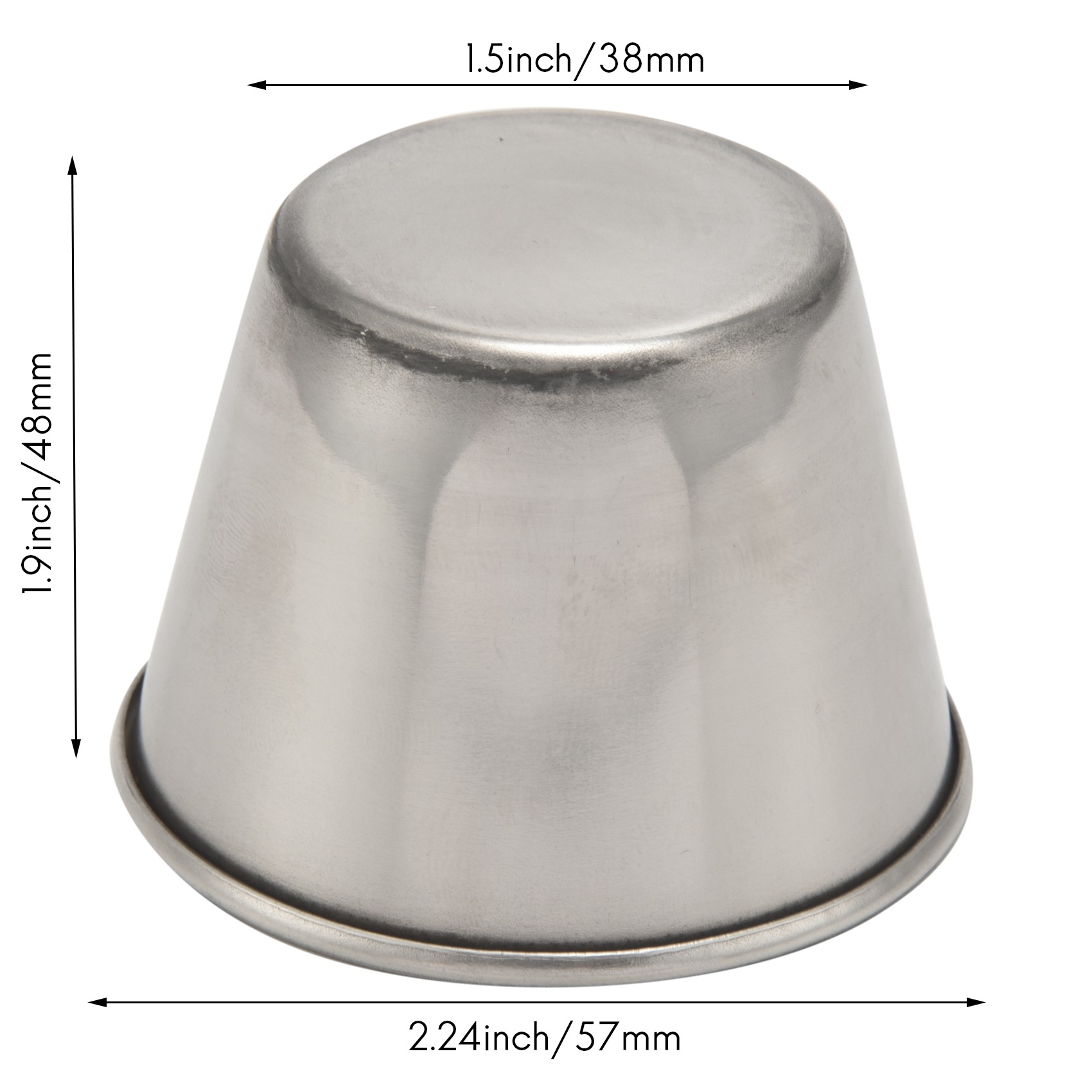 20 Pack Stainless Steel Sauce  - Sauce Dipping Cup ulasan dan harga