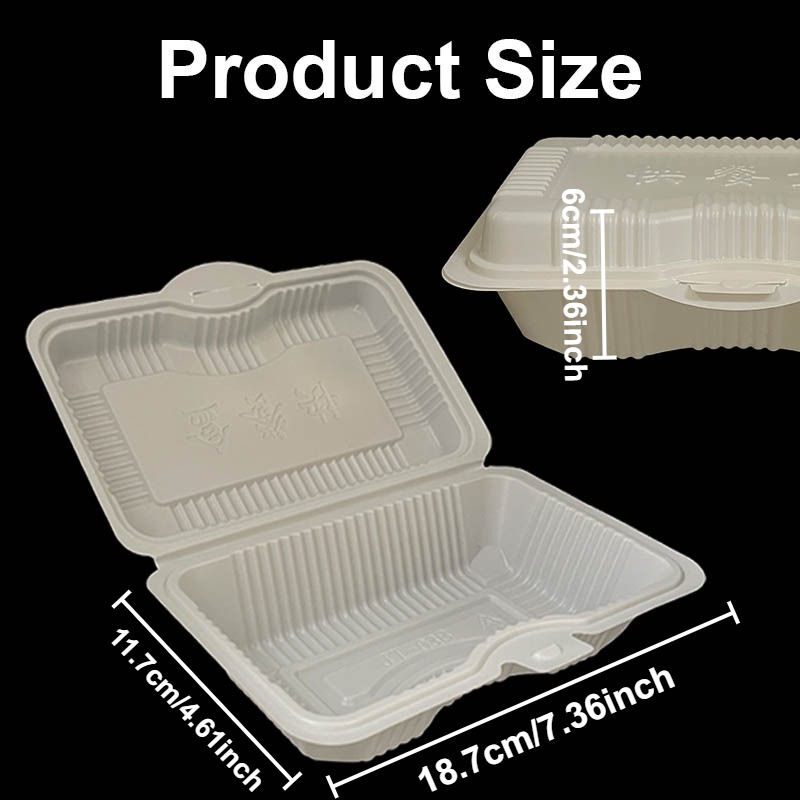 10/20PCS Disposable Lunch Boxe - Salad Container Jar ulasan dan harga