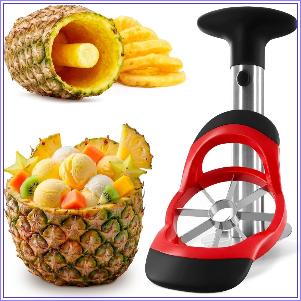 Stainless Steel Pineapple Core - Pineapple Corer Slicer ulasan dan harga