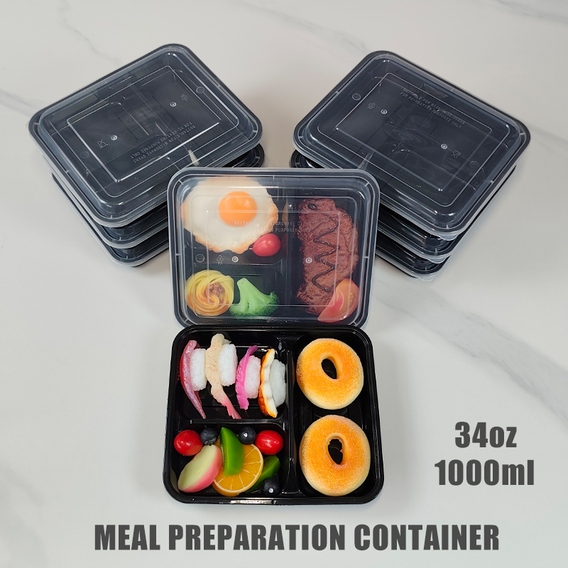 3-Compartment 34 Oz/1000 Ml, 1 - Meal Prep Ideas ulasan dan harga